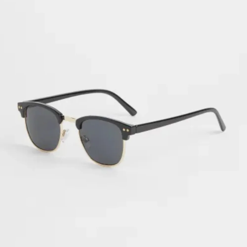 NWT H&M recycled gold trim‎ sunglasses UV 400